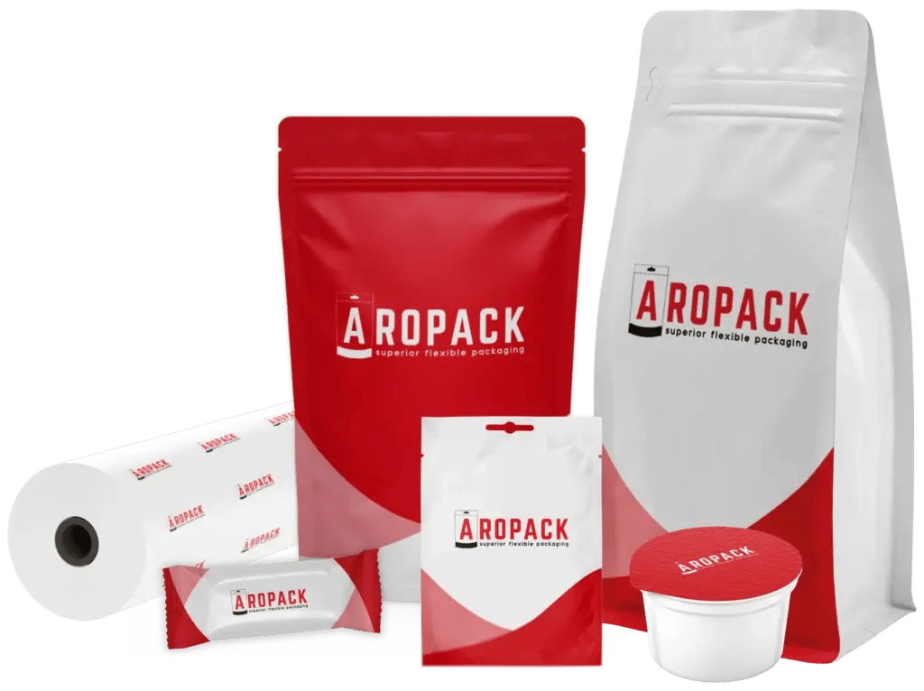 Aropack Packaging - flexible packaging solutions, including stand-up pouches, sachets, roll stock, and custom printed bags
